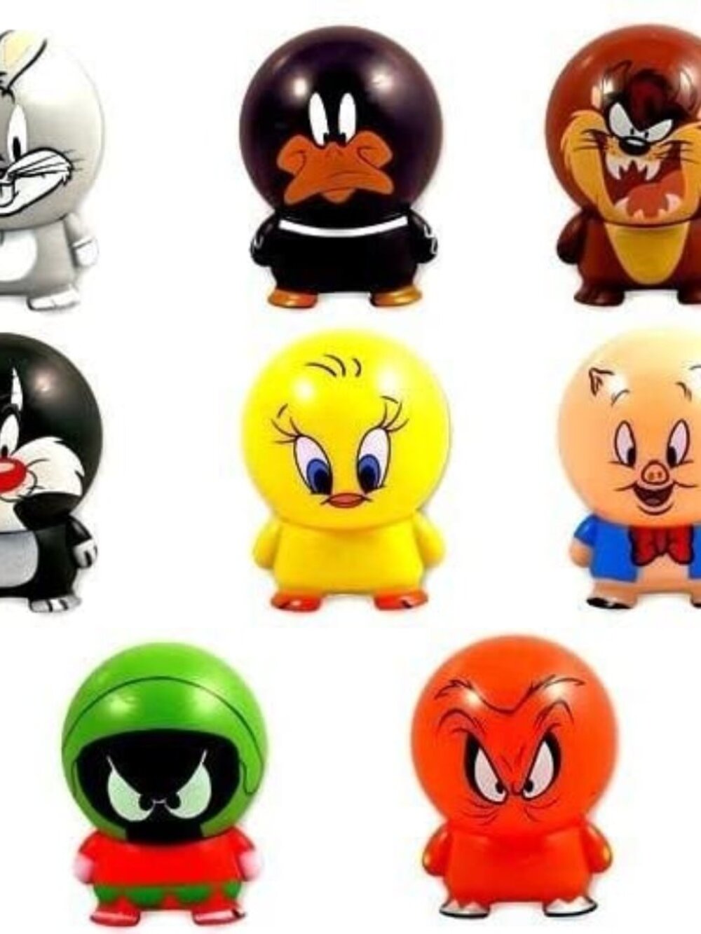 Looney Tunes Cake Topper Buildable Figures * Set of 8 Cake Topper Figurines